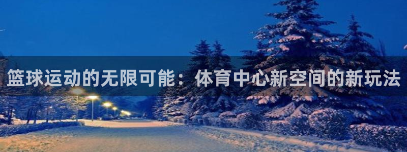 篮球运动的无限可能：体育中心新空间的新玩法