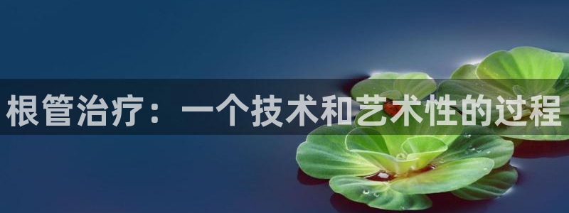 根管治疗：一个技术和艺术性的过程